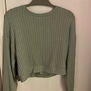 Sage green sweater from Gilly Hicks by Hollister, super soft!
